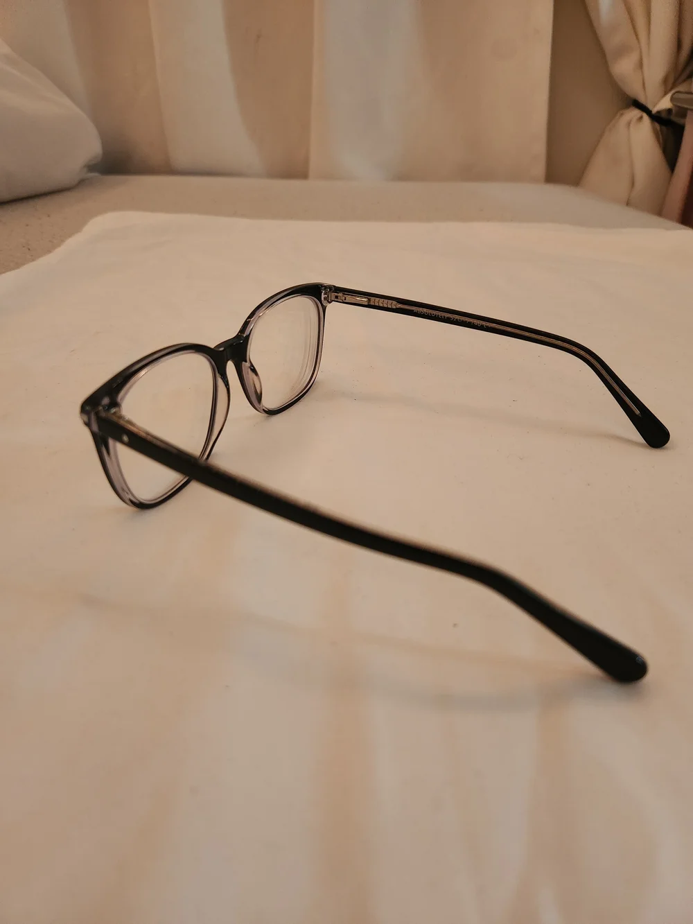 Absolutely Black Oversized Square Glasses